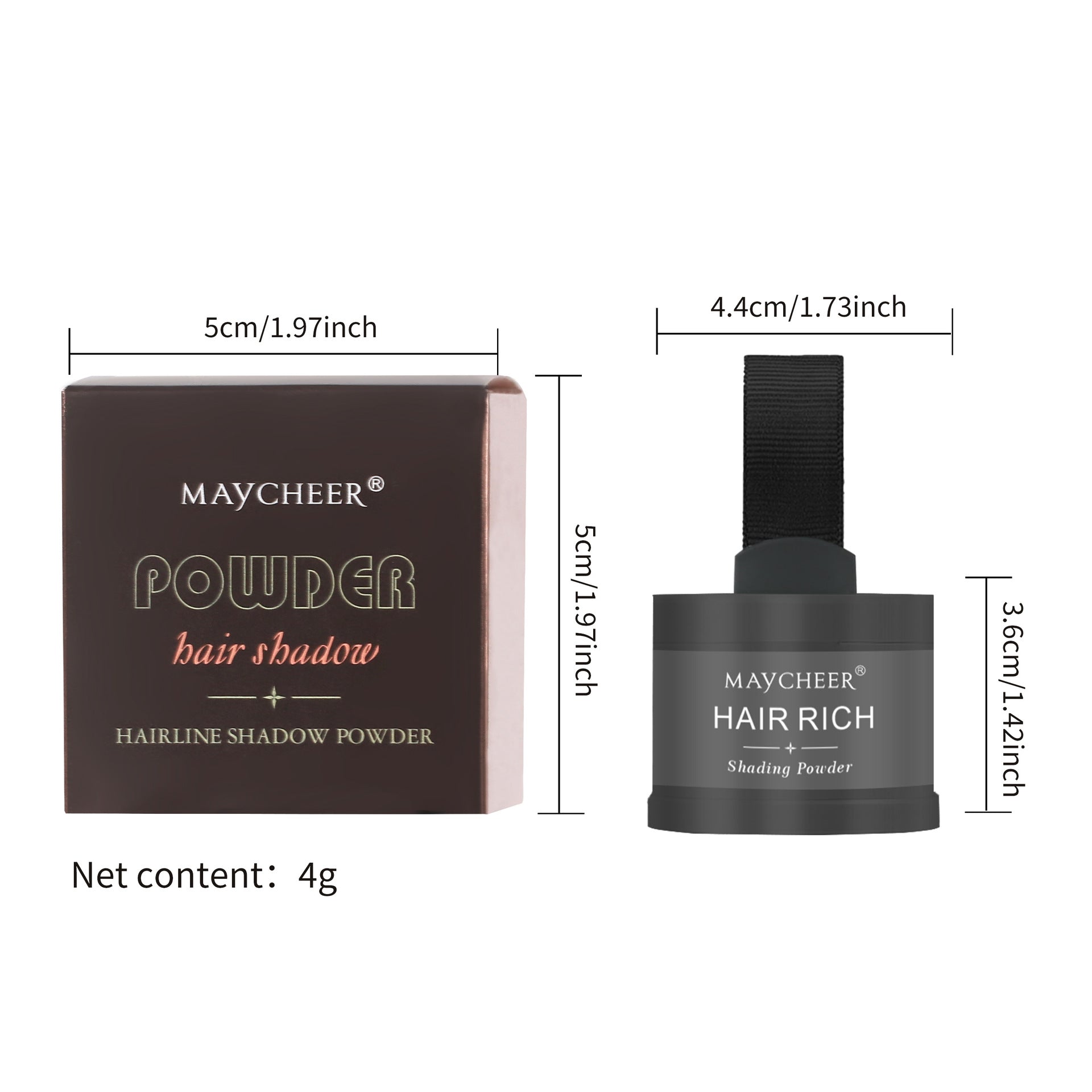 Hairline Powder Makeup