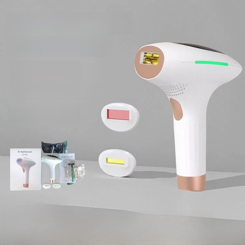 Laser hair removal cryo-point device