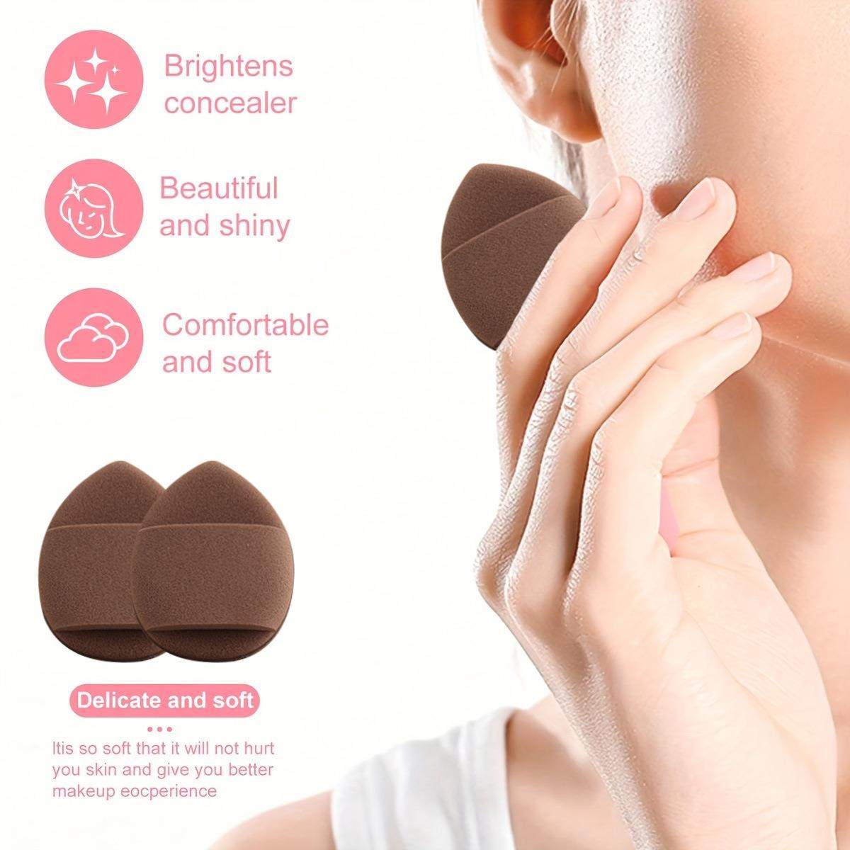 Makeup brushes, powder puffs, and beauty tools